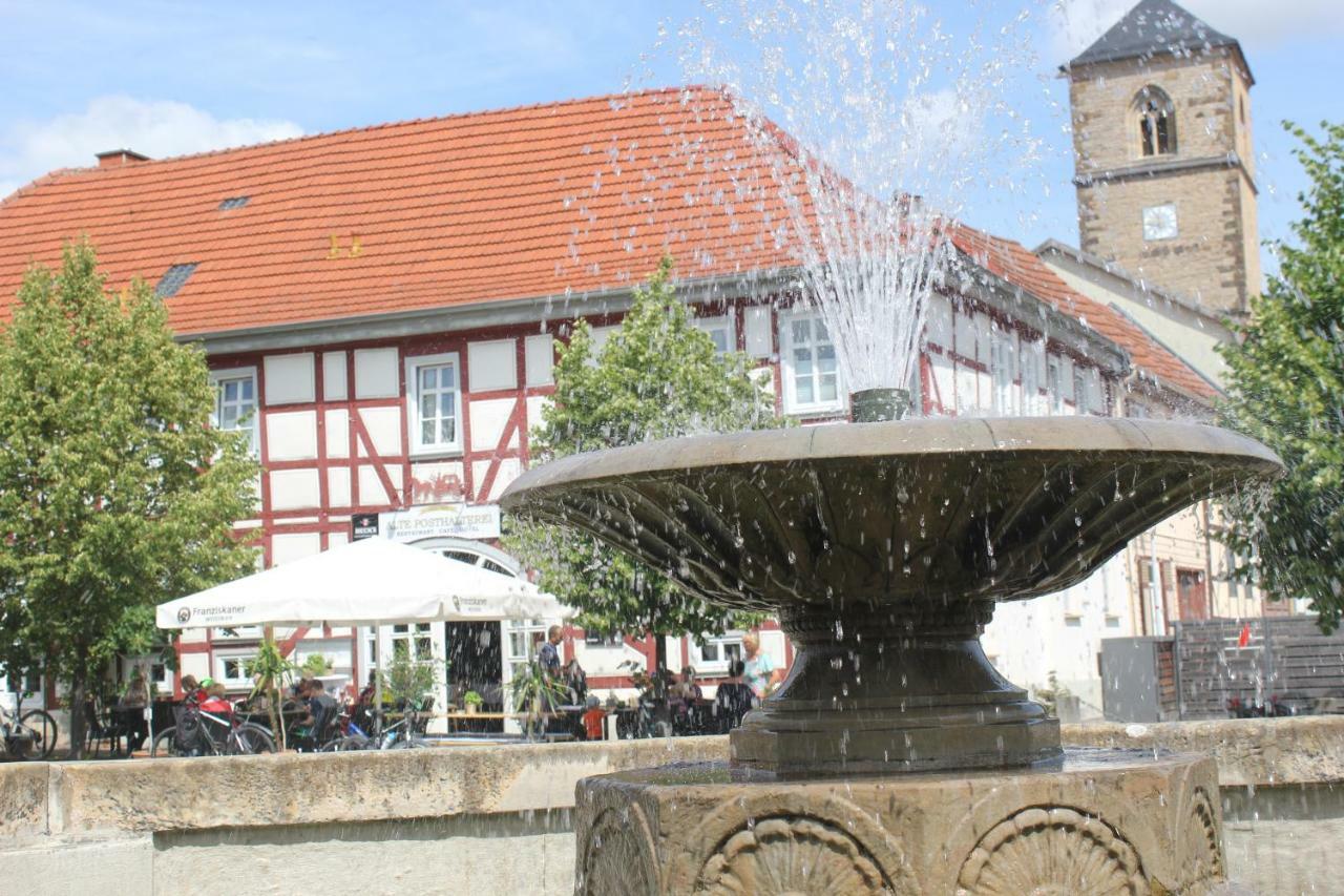 Hotel Alte Posthalterei Creuzburg Bagian luar foto